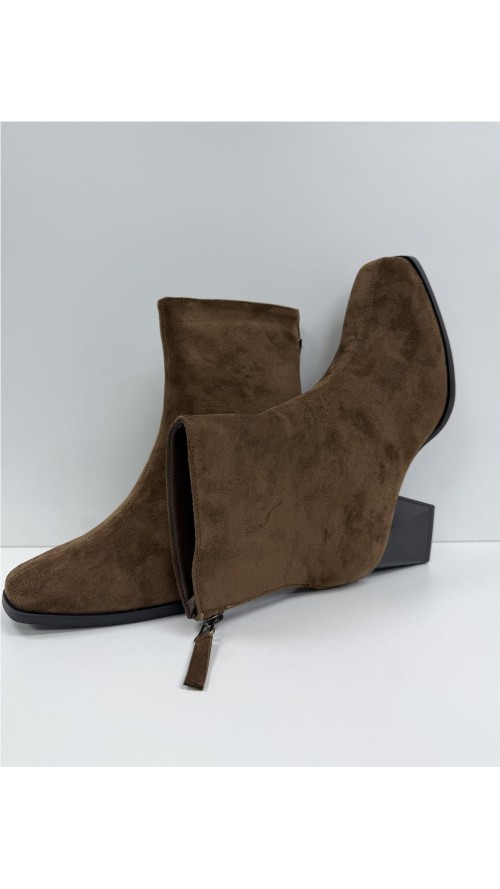 BOTIN SERRAJE CREMALLERA TRASE CAMEL