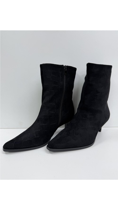 BOTIN SERRAJE SERPIENTE NEGRO
