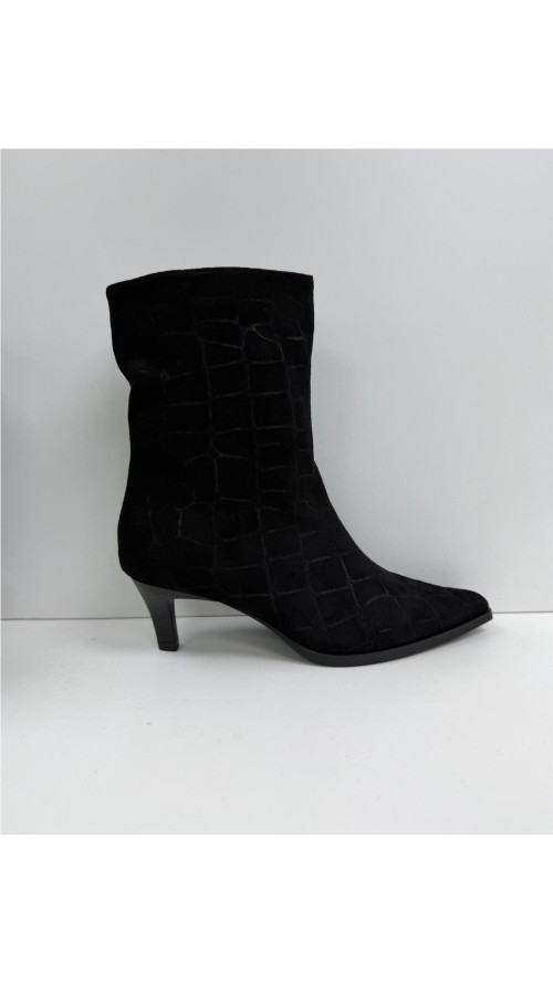 BOTIN SERRAJE SERPIENTE NEGRO