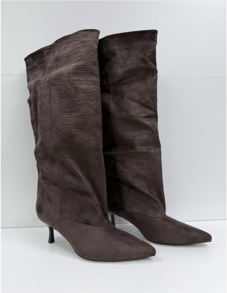 BOTA SERRAJE SIMIL AL COCO MARRON