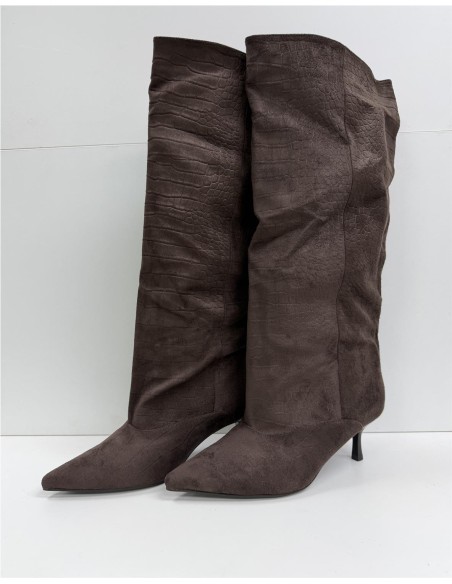 BOTA SERRAJE SIMIL AL COCO MARRON