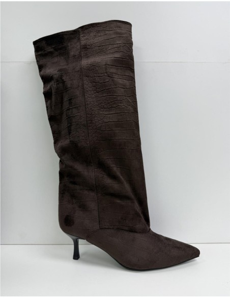 BOTA SERRAJE SIMIL AL COCO MARRON
