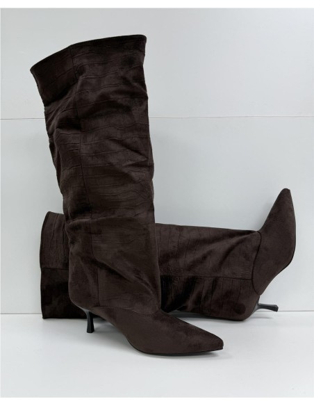 BOTA SERRAJE SIMIL AL COCO MARRON