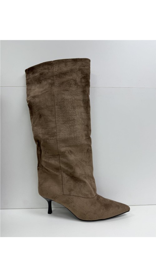BOTA SERRAJE SIMIL AL COCO TAUPE
