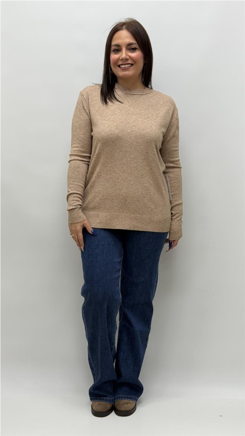 JERSEY BASICO CAMEL