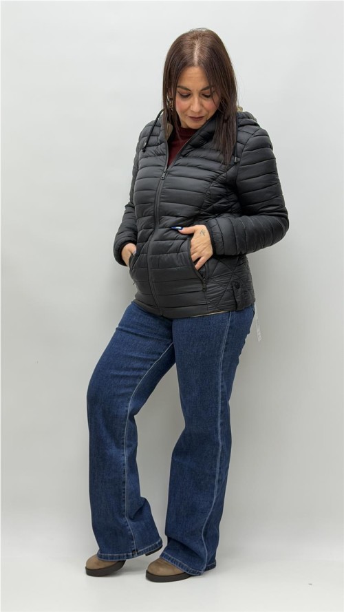 CHAQUETA REVERSIBLE LOLYTA NEGRO