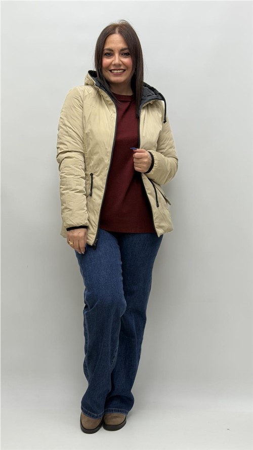 CHAQUETA REVERSIBLE LOLYTA NEGRO