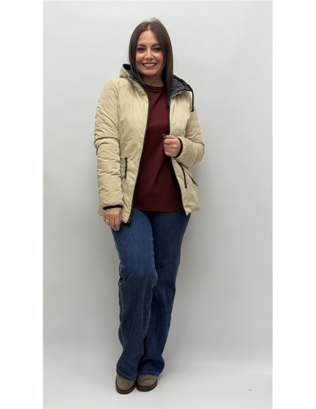 CHAQUETA REVERSIBLE LOLYTA NEGRO