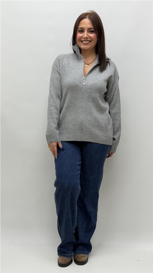 JERSEY MALTA GRIS