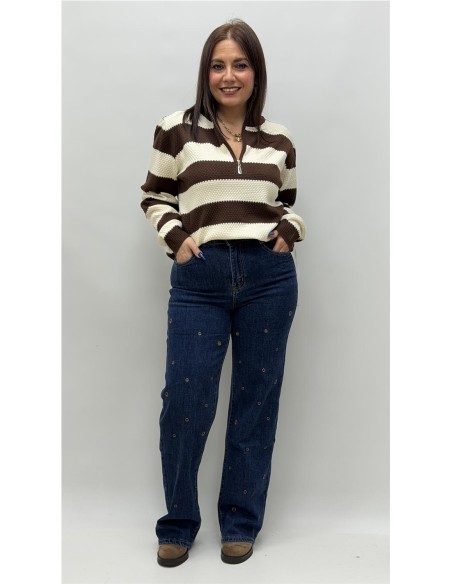 JERSEY DELIA MARRON