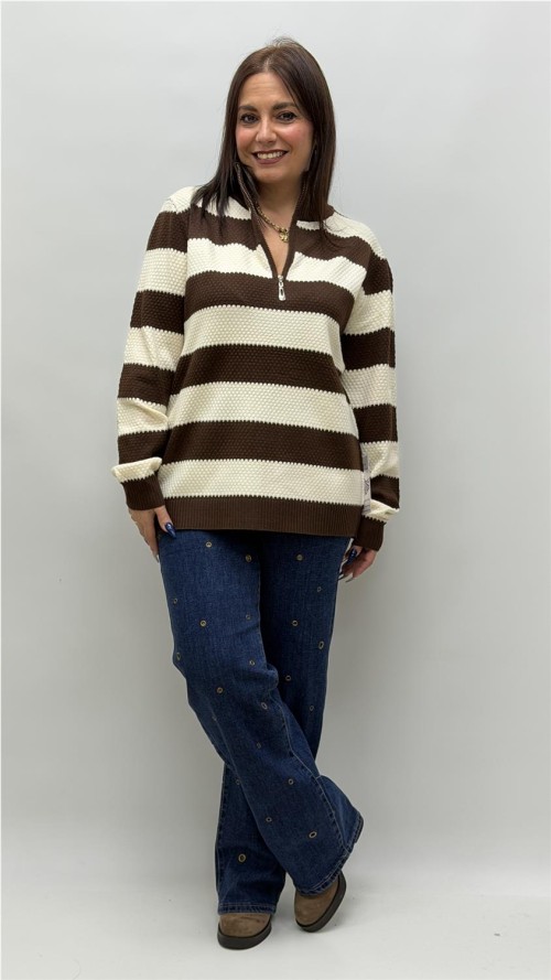JERSEY DELIA MARRON