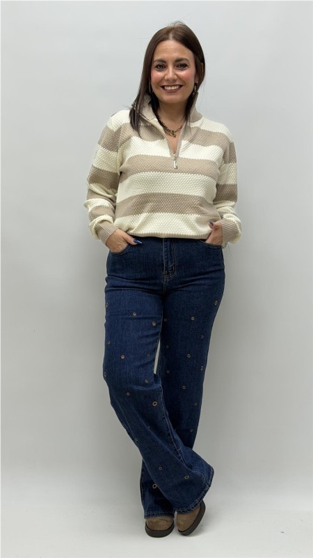 JERSEY DELIA CAMEL