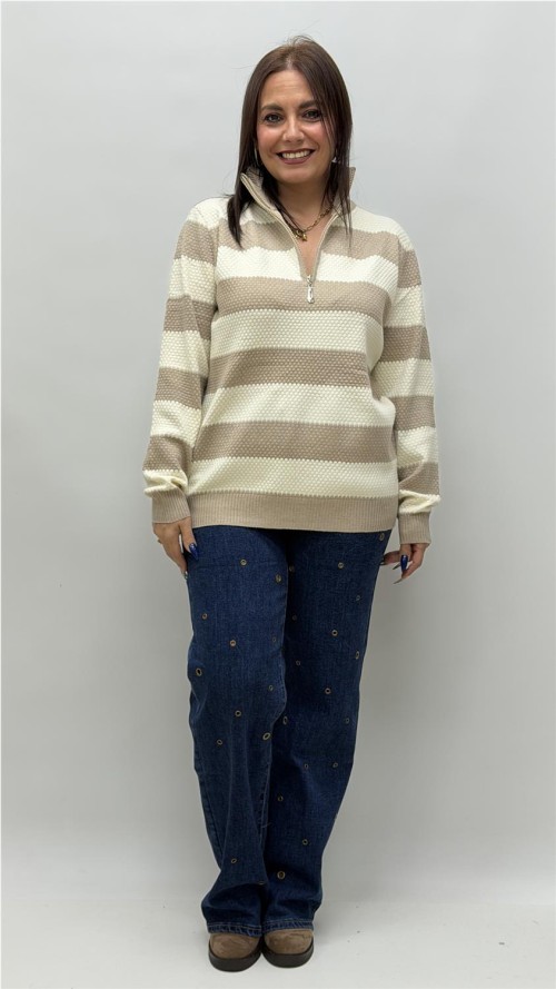 JERSEY DELIA CAMEL