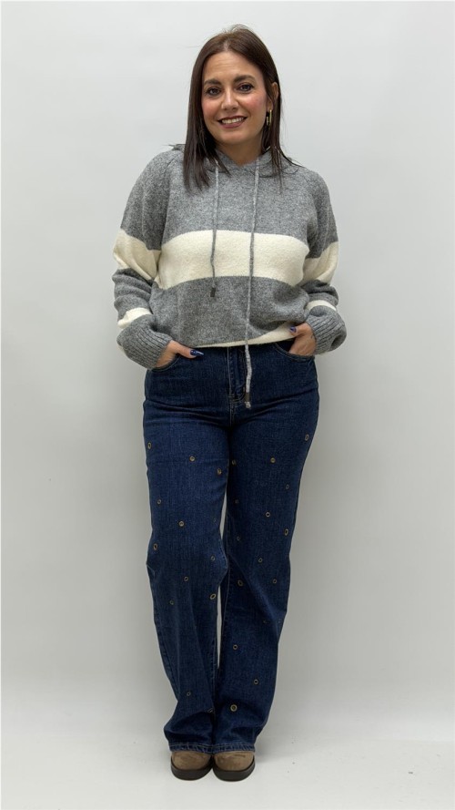 JERSEY CON CAPULLA ADELA BEIG