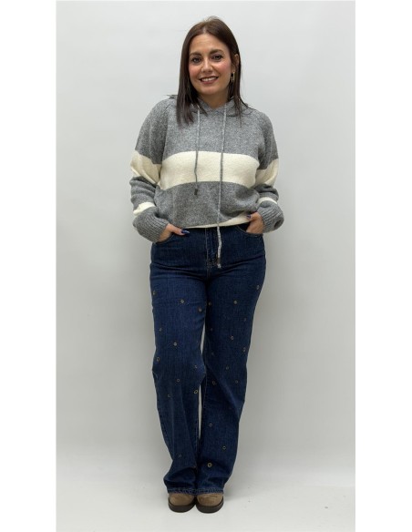 JERSEY CON CAPULLA ADELA BEIG