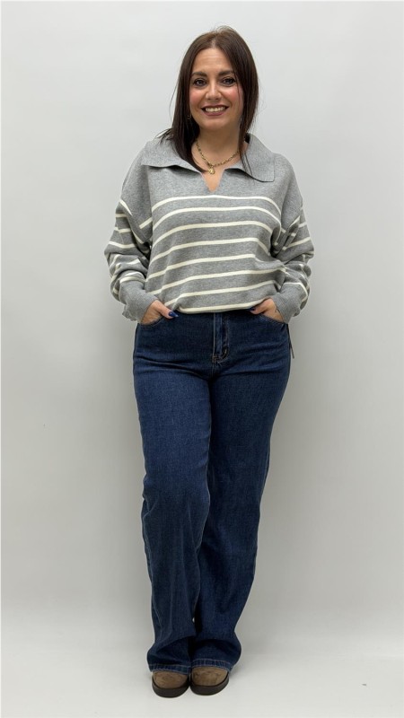 JERSEY ANA GRIS