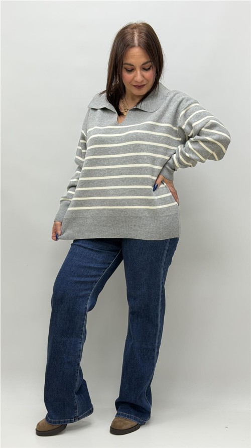 JERSEY ANA GRIS