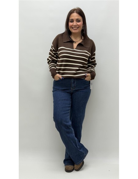 JERSEY ANA MARRON