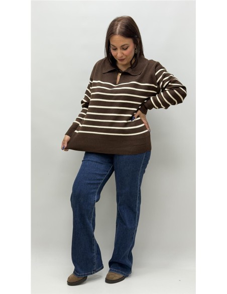 JERSEY ANA MARRON