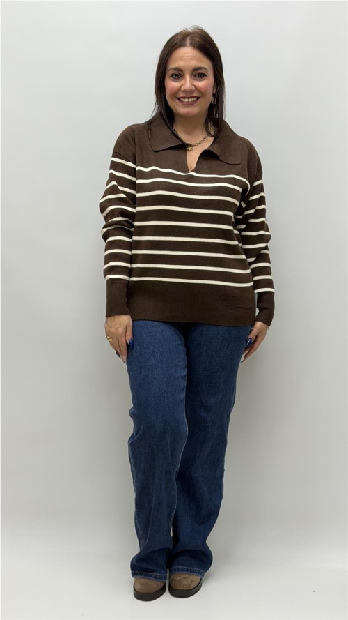 JERSEY ANA MARRON