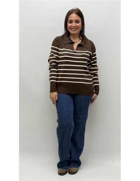JERSEY ANA MARRON