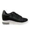 DEPORTIVA CUÑA INTERIOR CREMAL NEGRO