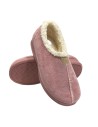 ZAPATILLA INTERIOR BORREGUITO MALVA