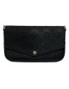 BOLSO CON CARTERA Y BILLETERA NEGRO