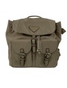 MOCHILA NYLON DOBLE BOLSILLO BEIG