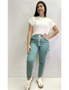 Pantalon bolsillo flex VERDE