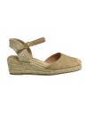 SANDALIA ESPARTO 3 CUERDAS CAMEL