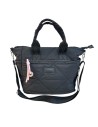 BOLSO GRANDE NYLON ASAS NEGRO