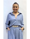 Camisa BAMBU AZUL