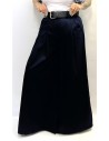 PANTALON BELLA CON CINTURON MARINO