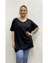 CAMISETA BASIC ALGODON NEGRO