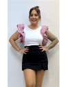 Camiseta VIKY BURDEOS