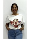 CAMISETA DIABLA ROJO