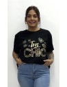 CAMISETA ANIMACION NEGRO