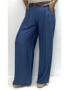 PANTALON CON CINTURON DIVA AZUL
