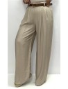 PANTALON CON CINTURON DIVA BEIG
