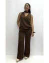 CONJUNTO ELENA MARRON