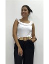 TOP FLORIA BLANCO