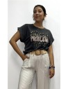 CAMISETA BELISA ROSA