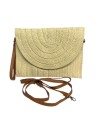 CARTERA RAFIA BEIG