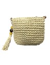 BOLSO BANDOLERA RAFIA BEIG
