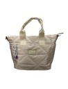 BOLSO GRANDE NYLON ASAS BEIG