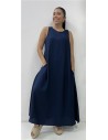 VESTIDO CHARI MARINO