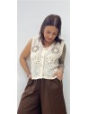 CHALEQUILLO FLOR CAMEL