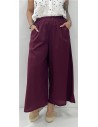 PANTALON GILDA BURDEOS