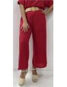 PANTALON DAYANE ROJO